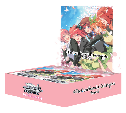 Weiss Schwarz: The Quintessential Quintuplets Movie Booster Box 1st Edition