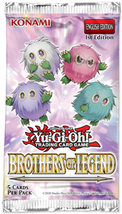 Yu-Gi-Oh! Brothers of Legend 2021 Booster Pack - 1st Edition