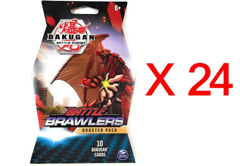 Bakugan Battle Planet TCG: Battle Brawlers - Booster Pack - 24 Pack Bundle