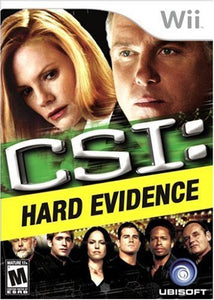 CSI Hard Evidence - Wii (Pre-owned)