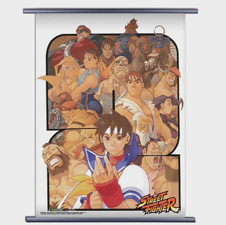 Street Fighter - 04 Wall Scroll 32" x 42"