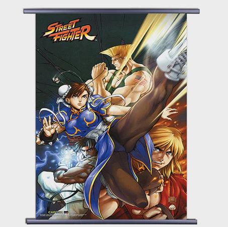 Street Fighter - 13 Wall Scroll 32" x 48"