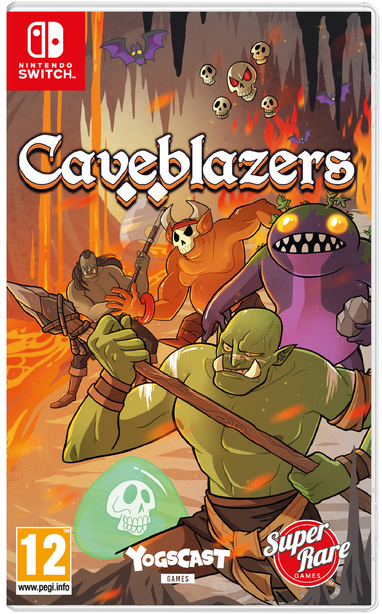Caveblazers (PAL Import - Plays in English) - Super Rare Games - Switch