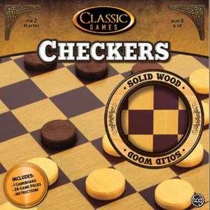 Checkers (Classic Games) Board Game