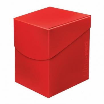 Ultra Pro Eclipse Deck Box 100+ - Apple Red