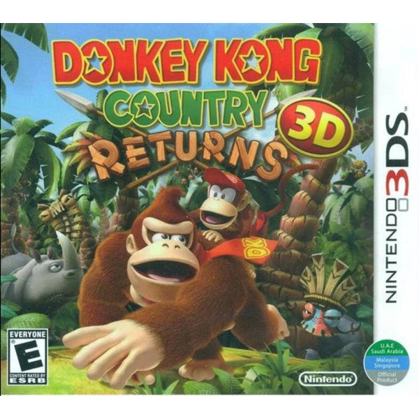 Donkey Kong Country Returns (UAE Version, English, NTSC) - 3DS