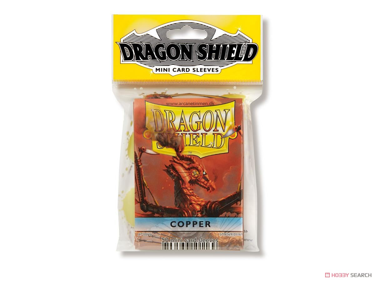 Dragon Shield Japanese Small Size Classic Mini Sleeves 50ct - Copper