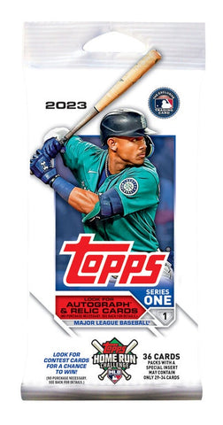 2023 Topps Series 1 Baseball Cello Fat Value Pack - English Edition