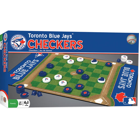 Toronto Blue Jays Checkers Board Game