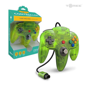 N64 Tomee Controller (Cyanine/Jungle)