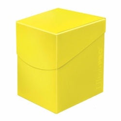 Ultra Pro Eclipse Deck Box 100+ - Lemon Yellow