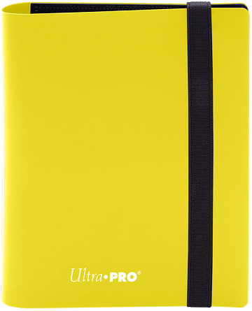 Ultra Pro Pro Binder Eclipse 4 Pocket - Lemon Yellow