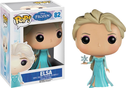 Funko Pop! Disney Frozen - Elsa #82 Vinyl Figure (Box Wear)