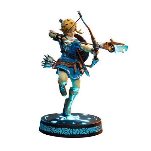 The Legend of Zelda: Breath of the Wild Link 10″Light Up PVC Statue CE [First 4 Figures]