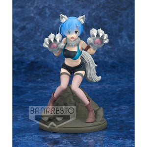 RE:ZERO ESPRESTO EST MONSTER MOTIONS REM WEREWOLF 9″ FIGURE [BANPRESTO]