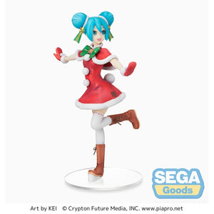 MIKU HATSUNE CHRISTMAS 2021 9″ FIGURE [SEGA]