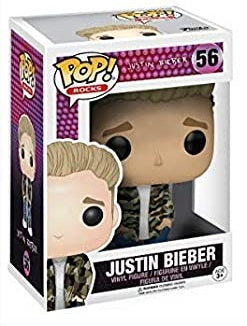 Funko POP! Rocks: Justin Bieber #56 (Box Damaged)