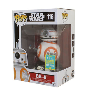 Funko POP! B: Star Wars - BB-8 #116 Exclusive Vinyl Bobble-Head Figure (Pre-owned)