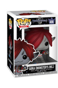 Funko POP! Games: Kingdom Hearts III - Sora (Monster's Inc.) Vinyl Figure (Box Wear)