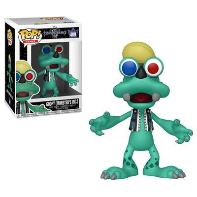 Funko POP! Games: Kingdom Hearts III - Goofy (Monster's Inc.) Vinyl Figure