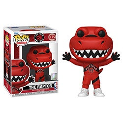 Funko POP! NBA Mascots: Toronto Raptors Red Jersey - The Raptor #02 Vinyl Figure