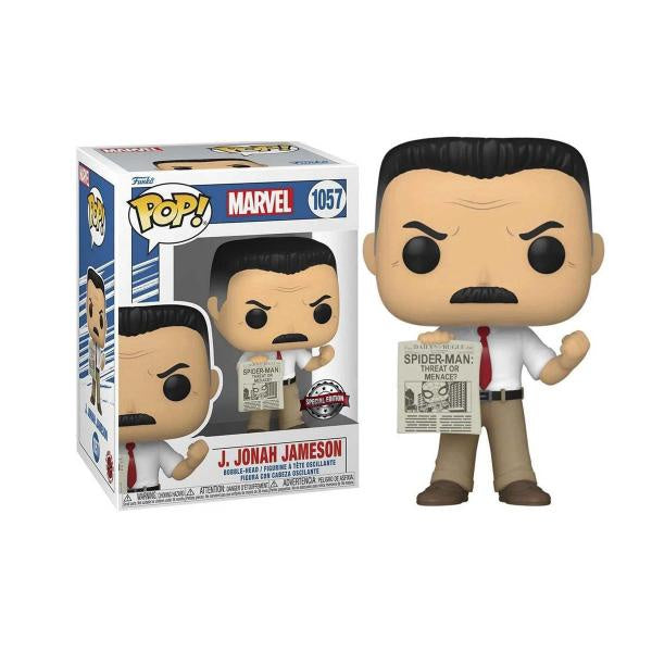 Funko POP! Marvel - John Jonah Jameson #1057 Special Edition Bobble-Head Figure