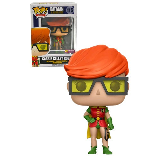 Funko POP! Heroes: Batman the Dark Knight Returns - Carrie Kelly Robin #115 Exclusive Vinyl Figure (Pre-owned) (Box Wear)