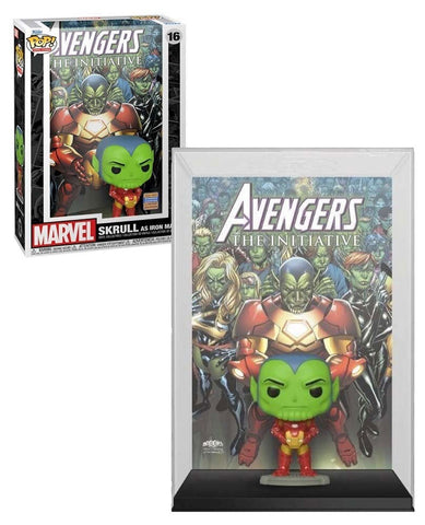 Funko POP! Comic Covers: Marvel - Skrull as Iron Man #16 Funko 2023 Wondrous Convention Limited Edition Vinyl Figure (Box Wear)