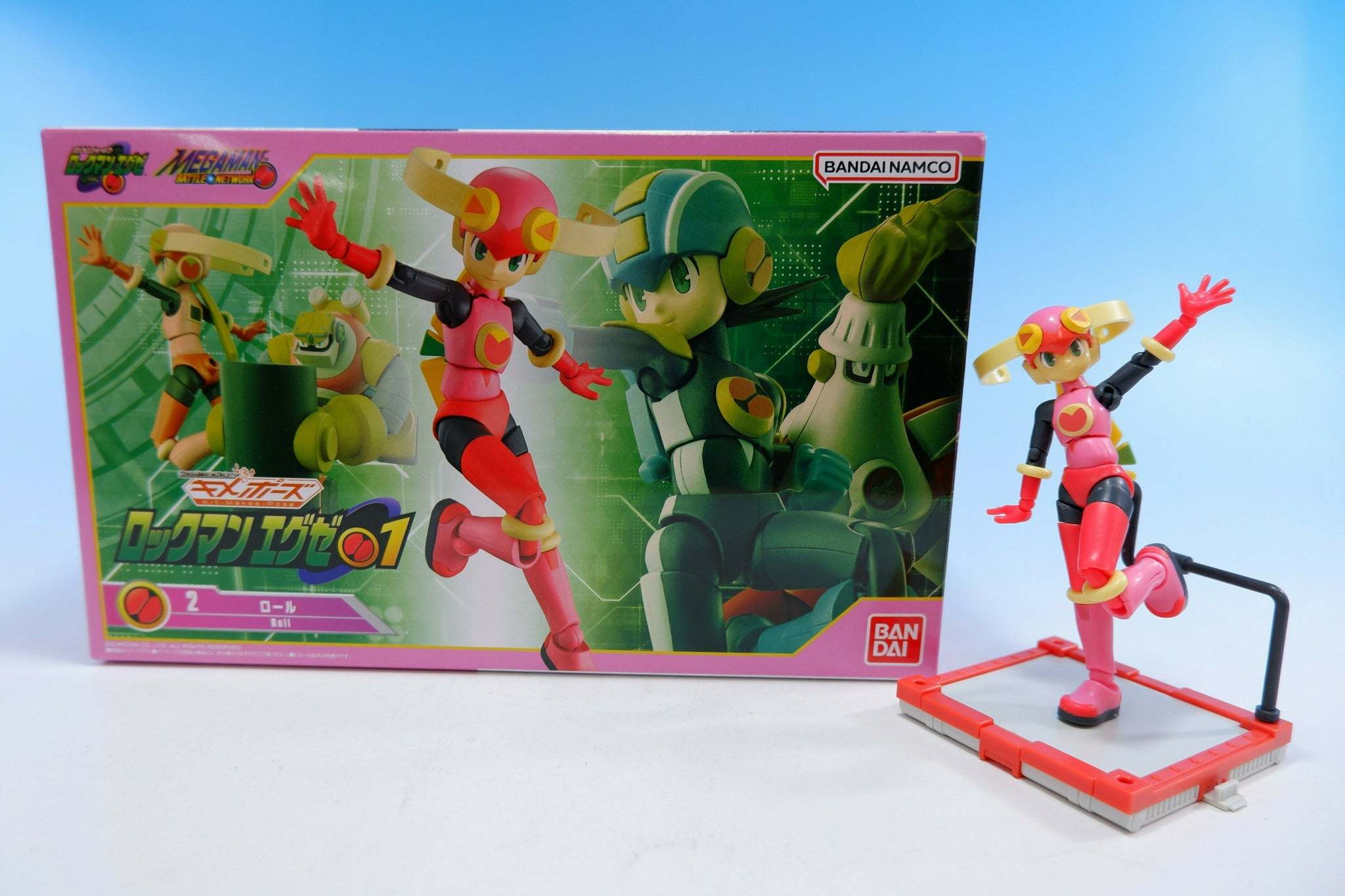 Mega Man Battle Network (Roll) EXE Model Kit Complete