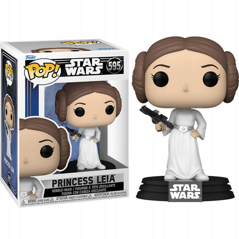 Funko POP! B: Star Wars - New Classics Leia #595 Bobble-Head Figure