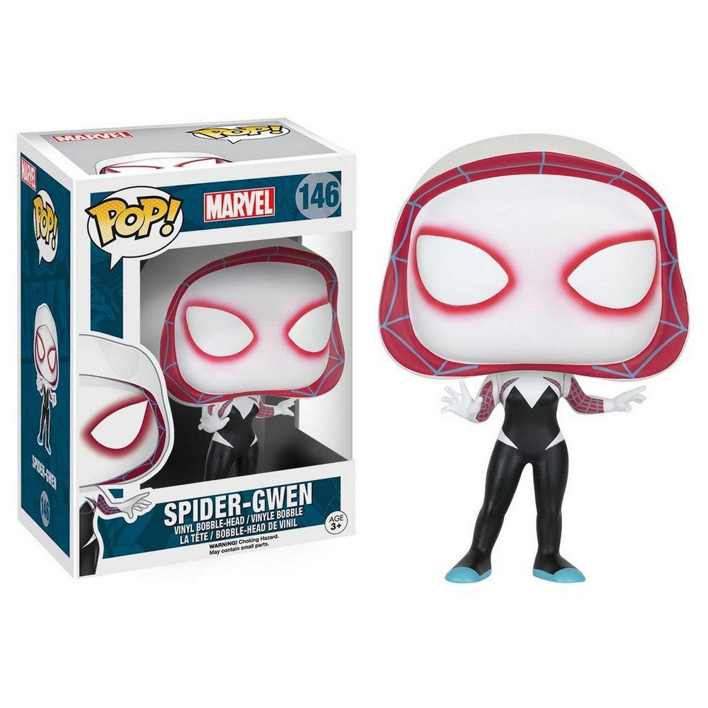 Funko POP! Marvel - Spider-Gwen #146 Vinyl Bobble-Head Figure (Pre-owned)