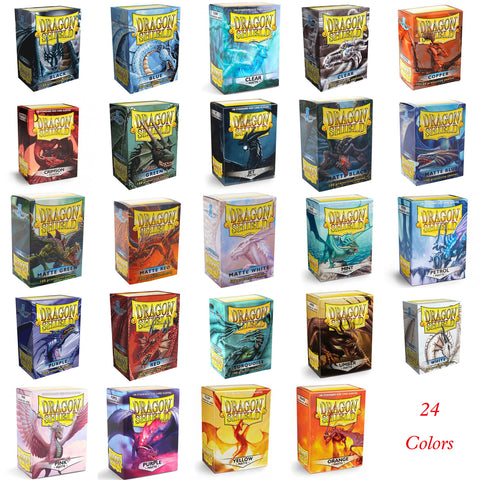 Dragon Shield Matte Standard Size Sleeves 100ct (Assorted Colours - Pick One)