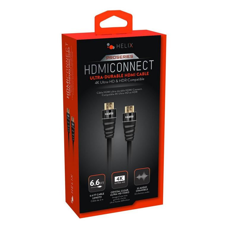 Helix Ultra-Durable 6.6-ft 4K HDMI Cable
