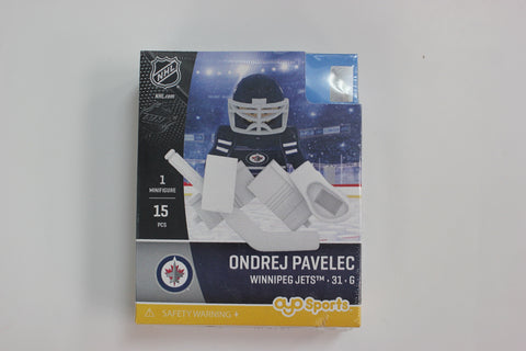 OYO Mini Figure NHL - Winnipeg Jets - Ondrej Pavelec (Blue Jersey)