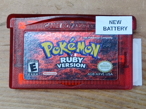 Pokemon Ruby Version - GBA (Pre-owned)