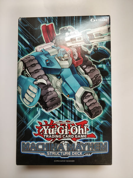Yu-Gi-Oh! Machina Mayhem Unlimited Edition Structure Deck (Box Wear) – A & C Games