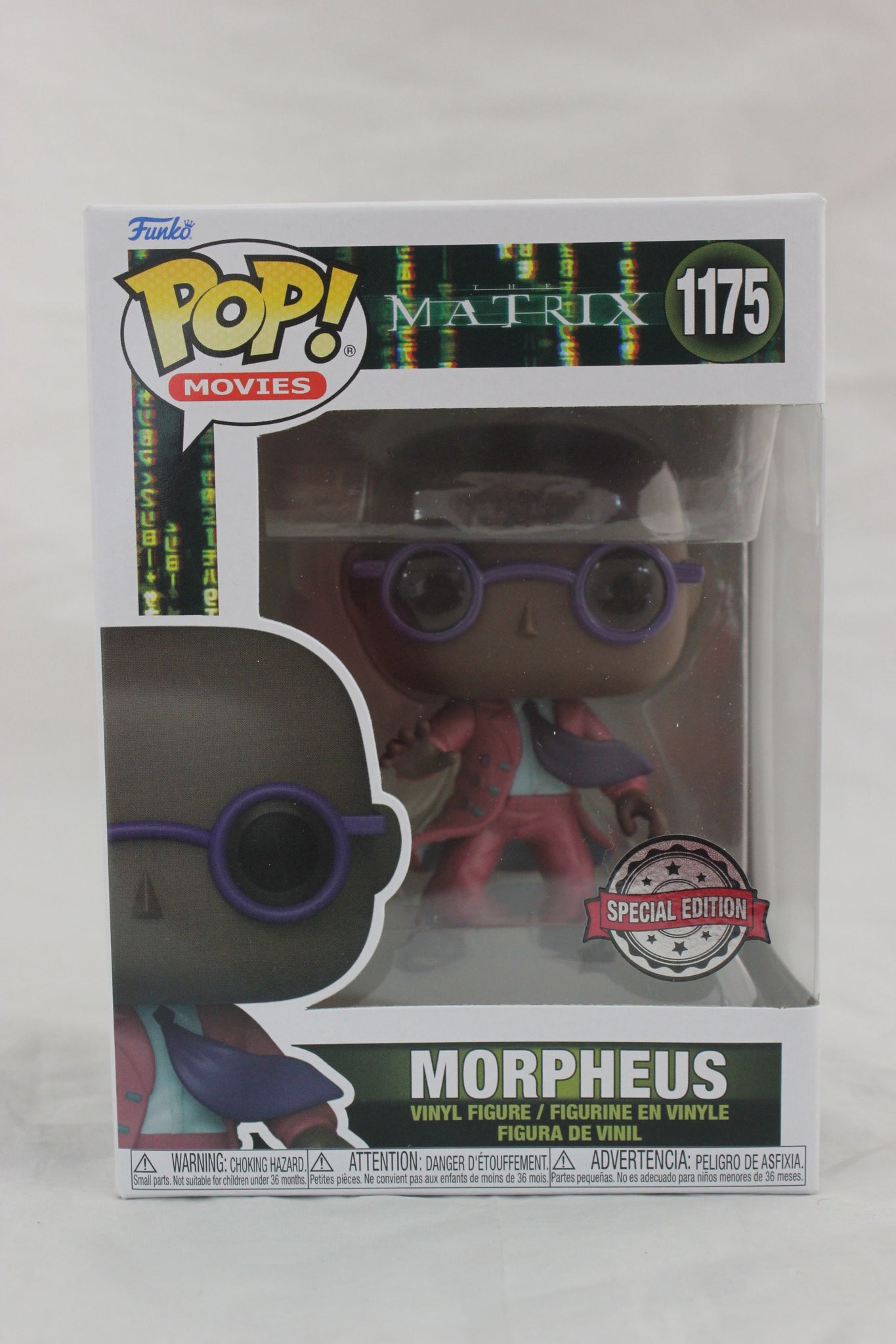 Funko POP! Movies : Matrix - Morpheus #1175 Special Edition Vinyl Figure