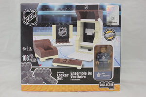 OYO Sports - NHL Buildable Locker Set - John Tavares (Toronto Maple Leafs Blue Jersey)