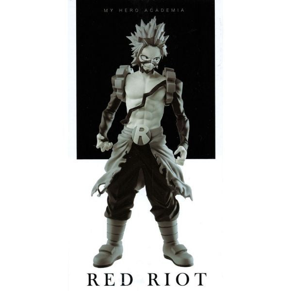 My Hero Academia Black and White Red Riot Age of Heroes Figure [banpresto]