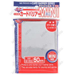 KMC Card Barrier Mini Series Super Silver 50ct