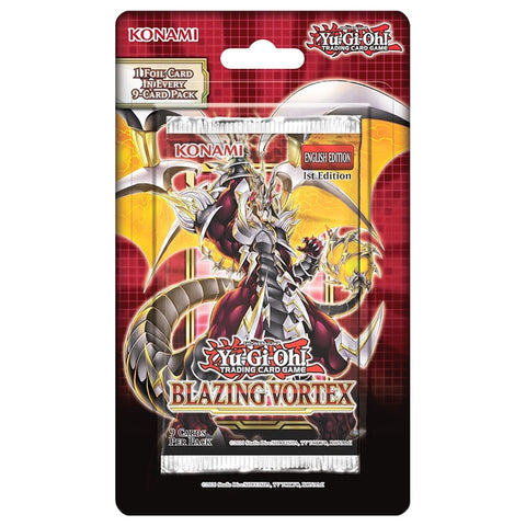 Yu-Gi-Oh! Blazing Vortex Blister Pack - 1st Edition
