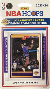 2023-24 Panini NBA Hoops Basketball Team Collection Set - Los Angeles Lakers