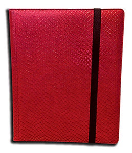 Legion Supplies Binder - 9 Pocket Dragon Hide Red