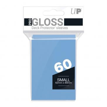 Ultra Pro Small Card Pro Gloss Deck Protector Sleeves 60ct - Light Blue