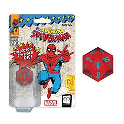 The Amazing Spider-Man Collector 20-Sided Die - Oversized D20 Dice