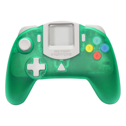 StrikerDC Green Dreamcast Controller [Retro Fighters]