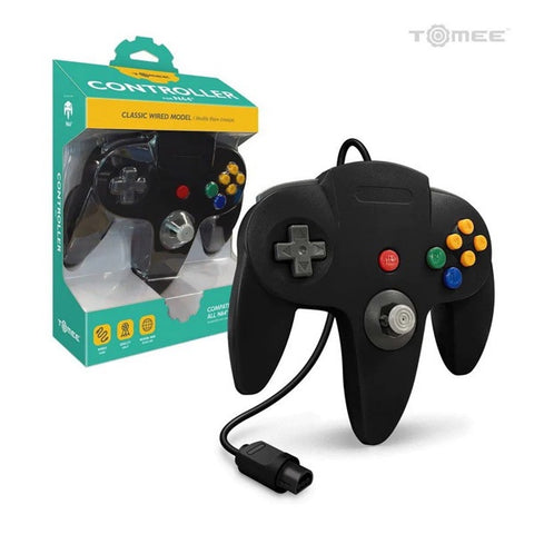 N64 Tomee Controller (Black)