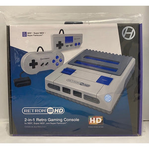 Gray Retron 2 HD NES/SNES/Sfc Retro System (Hyperkin)