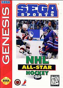NHL All-Star Hockey 95 - Genesis (Pre-owned)