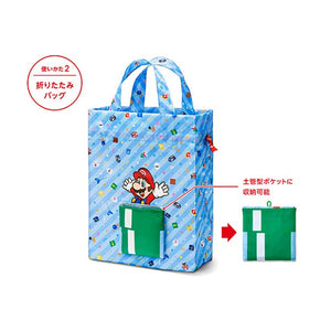 Super Mario Home &Party Mario Warp Tube 2WAY Medium Wrapping Cloth Bag[Nintendo]